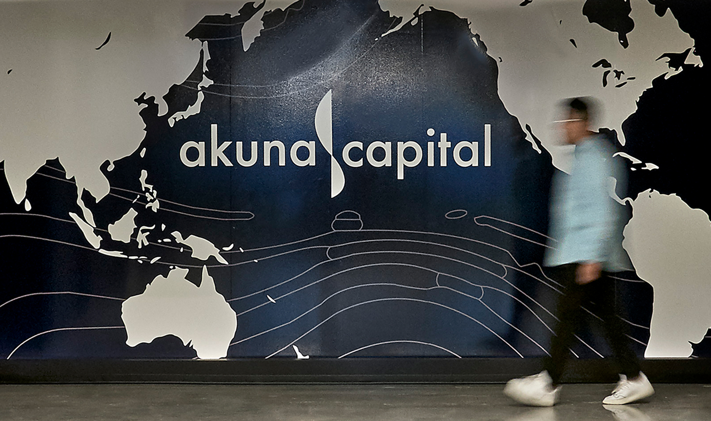 walking into Akuna office Chicago